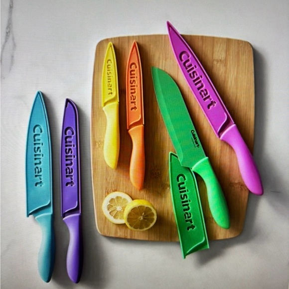 Cuisinart Advantage 12 Piece Tropical Knife Set Knife New in Box - Picture 3 of 3